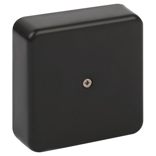 Коробка распаячная 75х75х20мм без клеммы IP40 черн. BS-B-75-75-20 Эра Б0061803