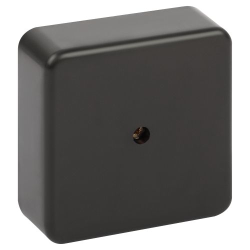 Коробка распаячная 75х75х28мм без клеммы IP40 черн. BS-B-75-75-28 Эра Б0061809