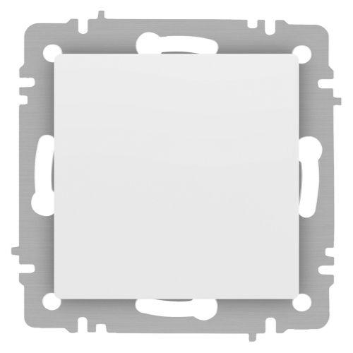 Выключатель 1-кл. СП Accent 6-101-01М 10А IP20 250В AL/CU бел. матов. Intro Б0063468