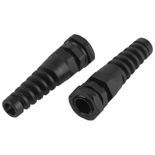 Ввод кабельный (сальник) PGR 9 d4-8мм (d отверст. 16.2мм) IP54 с гибким отводом (уп.10шт) Эра Б0065192