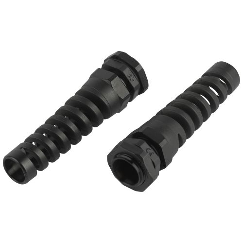 Ввод кабельный (сальник) PGR 16 d10-14мм (d отверст. 22.5мм) IP54 с гибким отводом (уп.5шт) Эра Б0065203