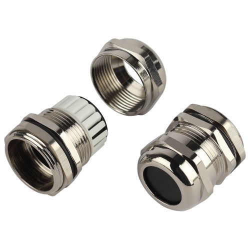 Ввод кабельный (сальник) PGM 21 d13-18мм (d отверст. 28мм) IP68 латунный (уп.5шт) Эра Б0065210