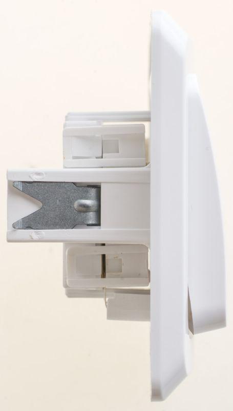 Выключатель 2-кл. СП Этюд 10А IP20 с подсветкой бел. SE BC10-006B