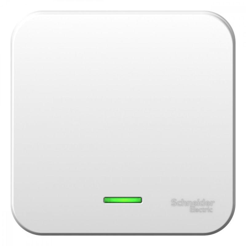 Выключатель 1-кл. ОП Blanca 6А IP20 (сх. 1) 250В с подсветкой бел. SE BLNVA061101