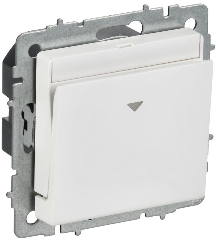 Выключатель карточный СП BRITE ВС10-1-8-БрАБ 30А механизм арктич. бел. IEK BR-V11-0-10-K91