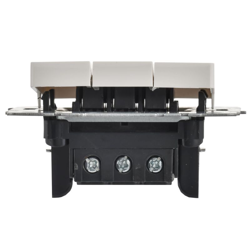 Выключатель 3-кл. Brite 10А ВС10-3-0-БрБ механизм бел. IEK BR-V30-0-10-K01-PRO