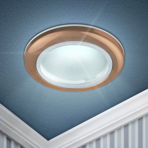 Светильник WR1 SC MR16 12В 50Вт IP44 медь ЭРА C0043844