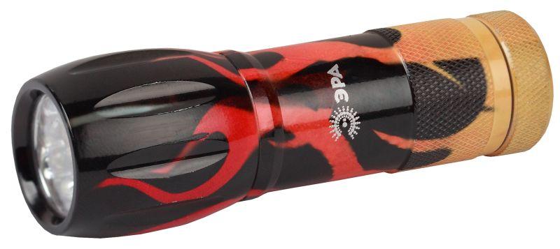 Фонарь KD9F (9хLED алюм. пламя 3хAAA блист.) ЭРА C0044769