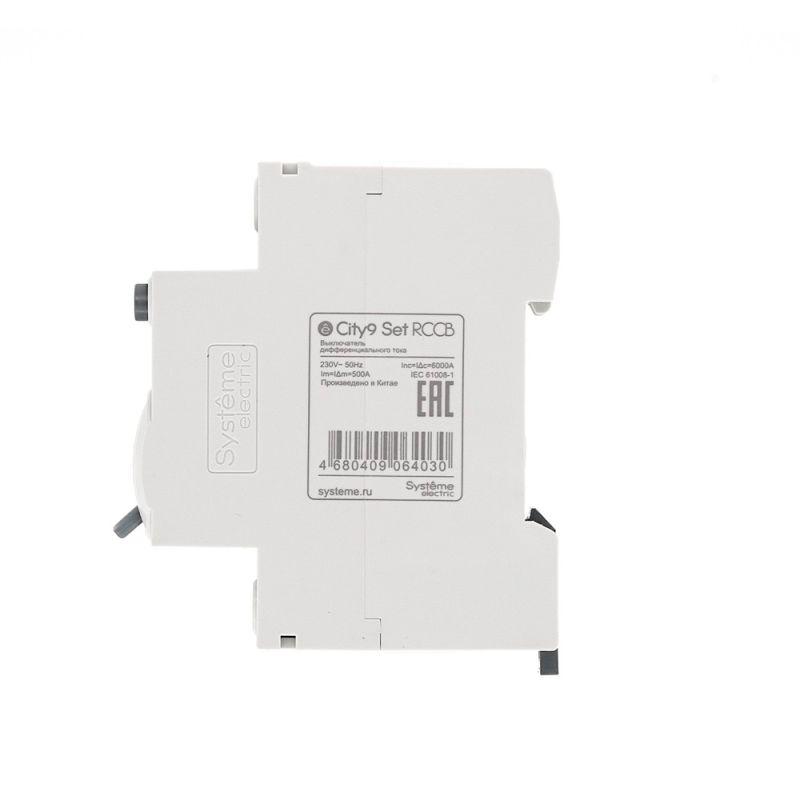 Выключатель дифференциального тока (УЗО) 2п 40А 300мА тип AC City9 Set 230В SE C9R66240