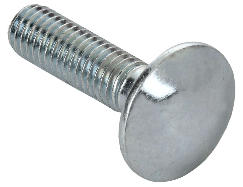 Болт с полусферической головкой и квадрат. подголовн.DIN 603 М8х60 HDZ (уп.40шт) IEK CMZ10-BPL-8-60-HDZ