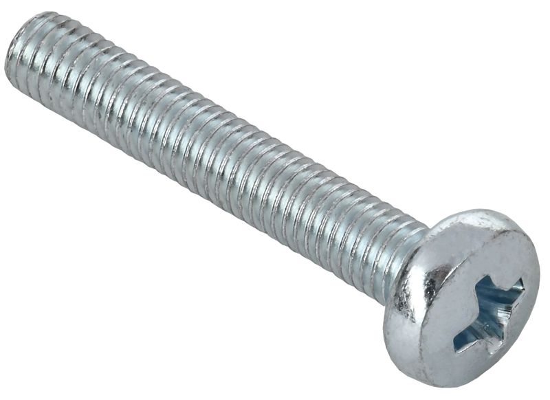 Винт с полусферической головкой и крестообраз. шлицем М8х25 DIN 7985 (уп.60шт) IEK CMZ10-VPL-8-25