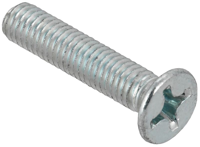 Винт с потайной головкой и крестообраз. шлицем М6х12 DIN 965 (уп.200шт) IEK CMZ10-VPT-6-12