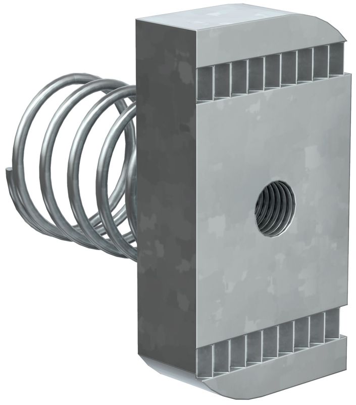 Гайка канальная с пружиной М6х40 (уп.50шт) IEK CMZ11-GK-06