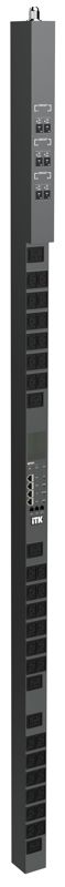 Блок распределения питания CONTROL PDU PV1513 общий мониторинг и управл. 3Ф 32А 36С13 6С19 ITK CN-PM43-42-36C13-06C19-43
