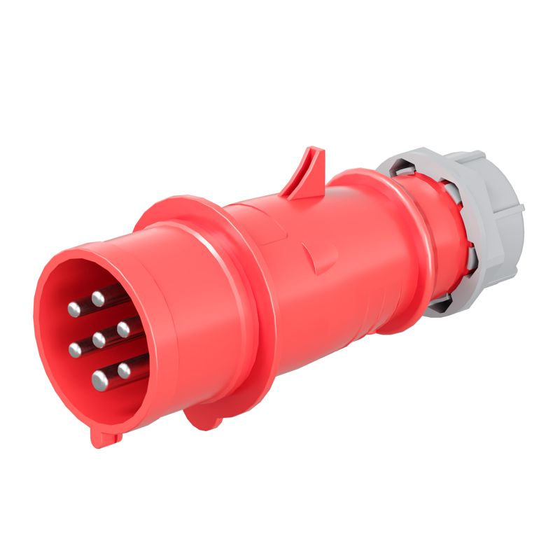 Вилка кабельная CP 32А 7п 6P+E 400В IP44 DKC CP674-032-40