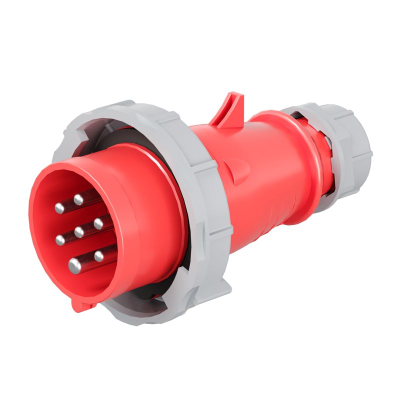 Вилка кабельная CP 32А 7п 6P+E 400В IP67 DKC CP676-032-40