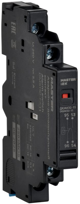 Контакт аварийный-доп. ДК/АК32-11 KARAT IEK DMS11D-FA11