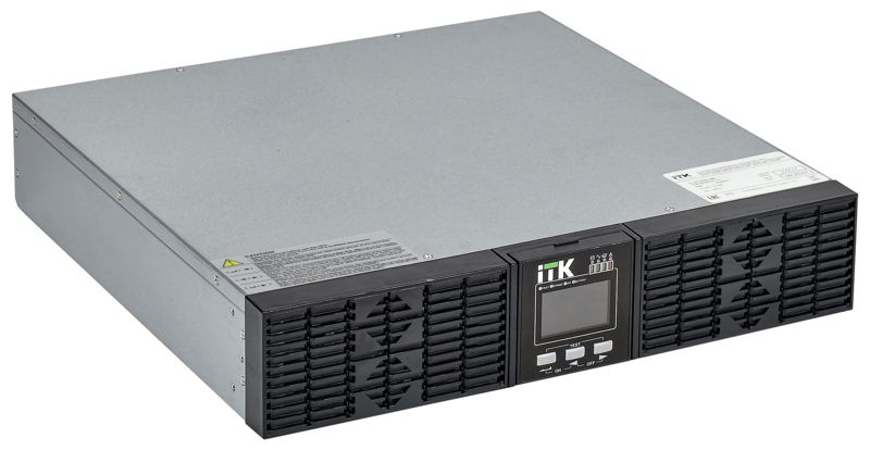 Источник бесперебойного питания ELECTRA OR 6кВ.А/6кВт 192-240В DC без АКБ с регулир. ЗУ ITK EOR-0006KVA-1-L