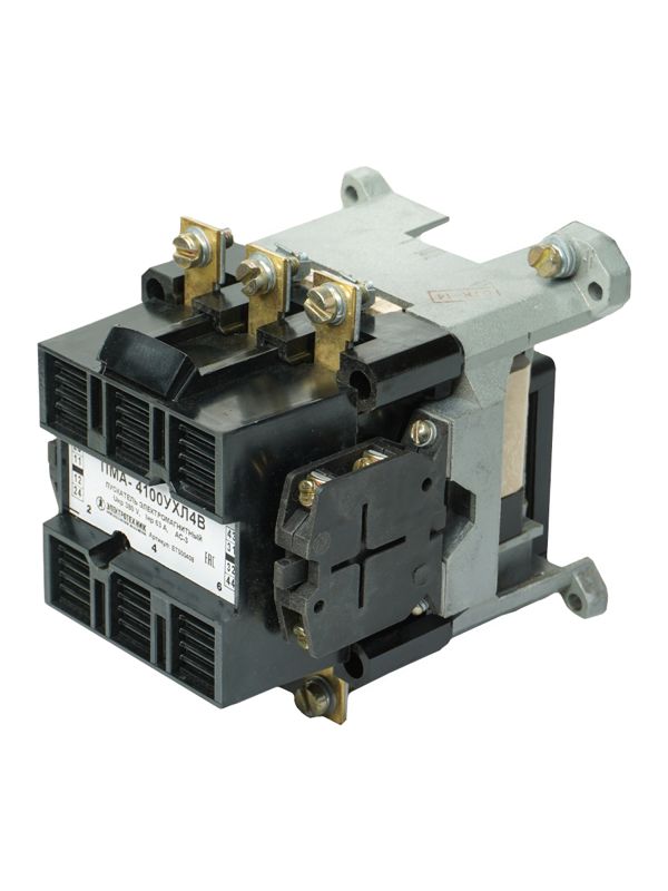 Пускатель ПМА-4100 УХЛ4В 63А кат. 110В 2НО+2НЗ IP00 без реле Электротехник ET000408