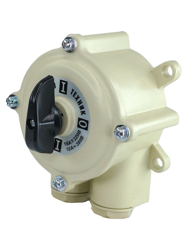 Выключатель пакетный ПВ3-16А в пл. корп. IP56 Электротехник ET001670