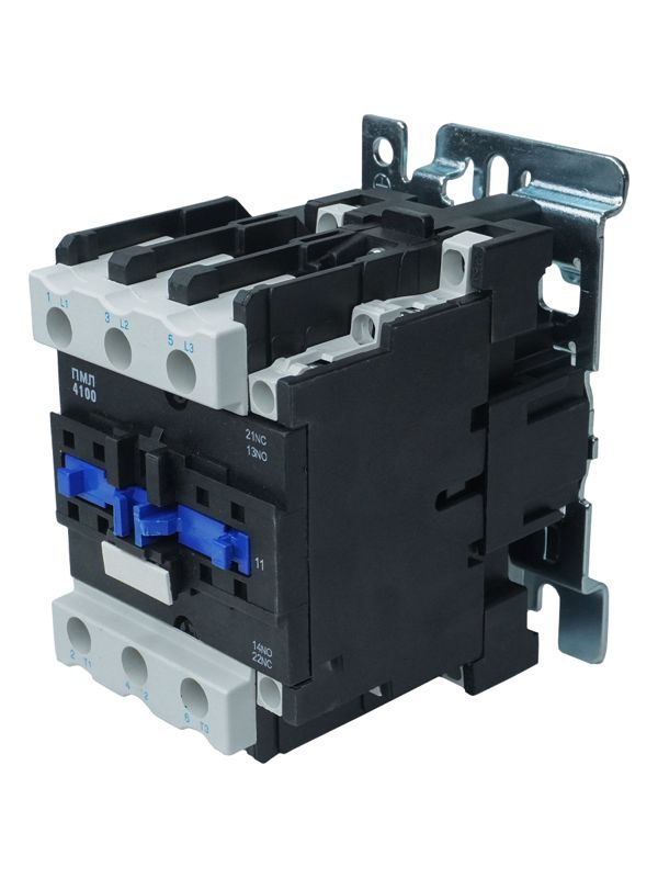 Пускатель ПМЛ-4100 УХЛ4 Б 63А кат. 110В AC 1НО+1НЗ IP00 без реле Электротехник ET002560