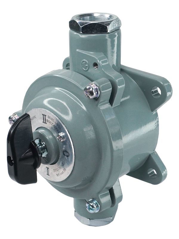 Переключатель пакетный 2-кл. ОП 16А IP56 ПП2-16 силумин беж. Электротехник ET004092