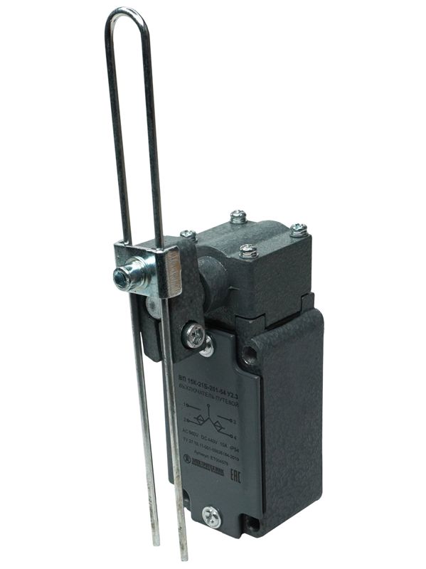 Выключатель путевой ВП 15К-21Б-261-54 У2.3 IP54 рычаг регулир. по длине полумгновенный Электротехник ET004578