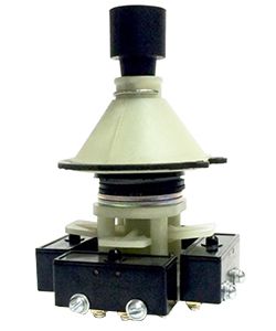 Переключатель крестовой ПК12-21Д821-54 УХЛ3 380В/50Гц 10А с защитой от попадания стружки рукоятка 8 полюсов с одним фиксирующим положением толкатель - 2 полюса IP54 Электротехник ET009000