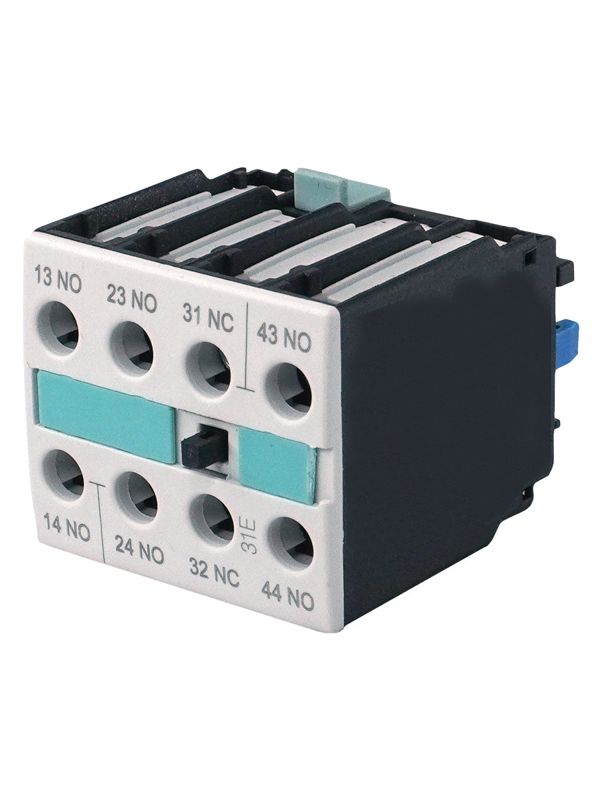 Блок-контакт 3RH1921-1FA40 4НО для контакторов типоразмеров S0…S12 фронтальный винт. клеммы IP20 Электротехник ET014828
