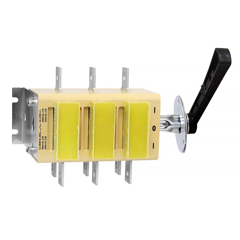 Выключатель-разъединитель ВР32-35 В 71250-32 УХЛ3 250А съемная боковая смещенная рукоятка 3п на два направления с дугогасительными камерами IP32 Электротехник ET485185