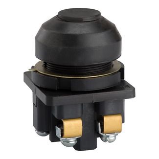 Выключатель кнопочный КЕ-081 У2 исп.1 2НО цилиндр 10А IP54 660В черн. Электротехник ET502382
