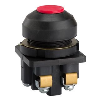 Выключатель кнопочный КЕ-081 У2 исп.5 1НЗ цилиндр 10А 660В IP54 красн. Электротехник ET502385
