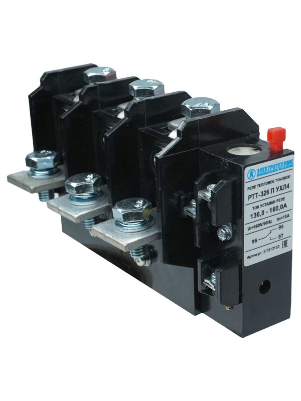 Реле тепл. РТТ-326 П УХЛ4 160А IP00 Электротехник ET512153