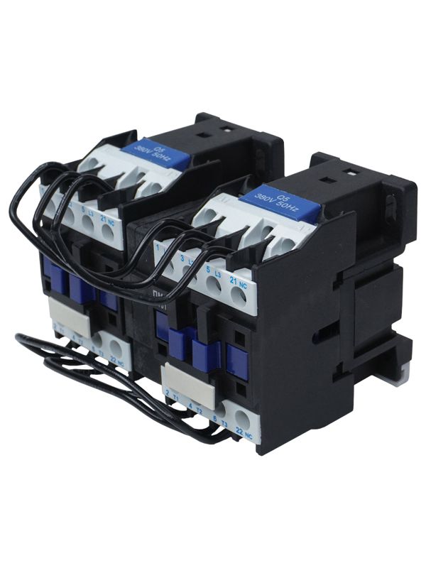 Пускатель магнитный ПМЛ-1501 10А 380В/50Гц 2НЗ IP20 реверсивный без реле Электротехник ET515395