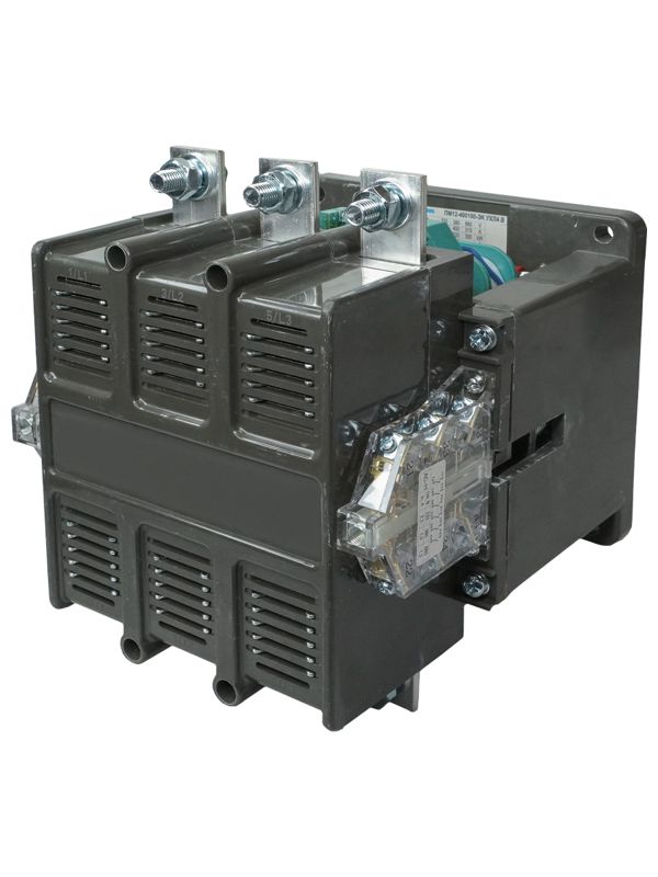 Пускатель ПМ 12-500100-ЭК УХЛ4 В 500А кат. 220В AC 4НО+2НЗ IP00 без реле Электротехник ET516459