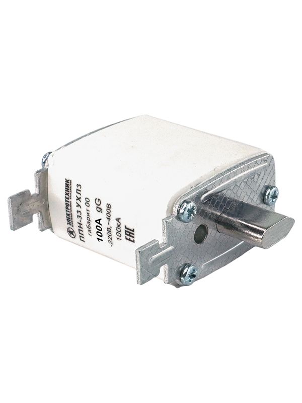 Вставка плавкая ППН-33 УХЛ3 100А габарит 00 IP00 Электротехник ET522676