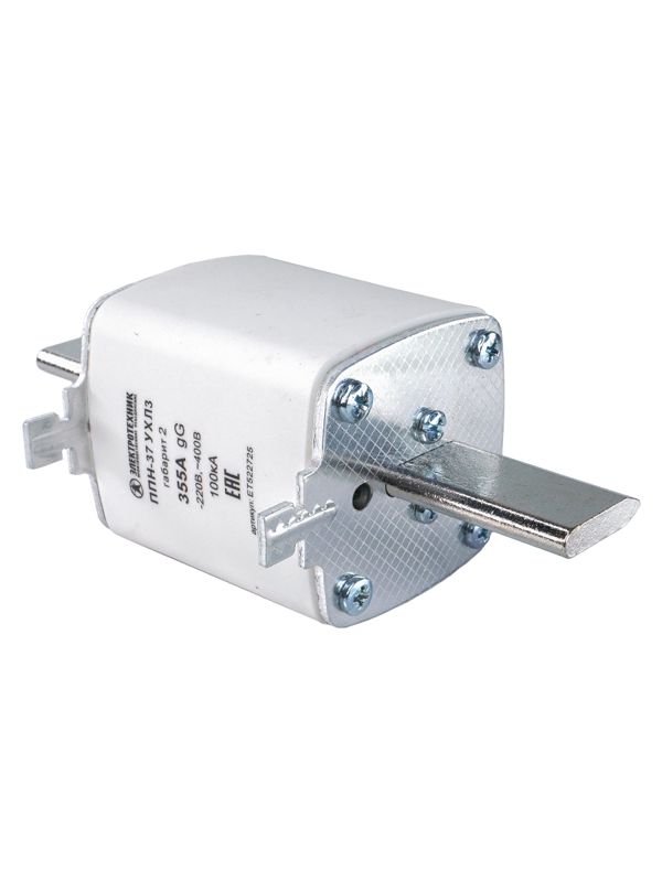 Вставка плавкая ППН-37 УХЛ3 355А габарит 2 IP00 Электротехник ET522725