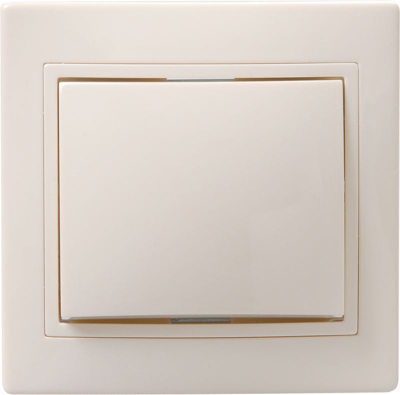 Выключатель 1-кл. 1п СП Кварта 10А IP20 ВС10-1-0-Км керамич. осн. крем. GENERICA EVK10-K33-10-K