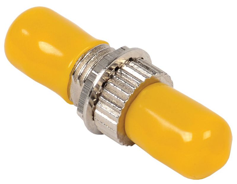 Адаптер проходной ST-ST для одномодового и многомодового кабеля (SM/MM); с полировкой UPC; одинарного исполнения (Simplex) ITK FC1-STUSTU1C-SM