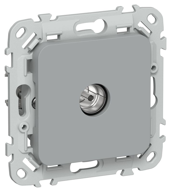 Розетка телевизионная оконечная СП FLITE РТВм-1-1-1-ФлС тип M экранир. механизм сер. IEK FI-A13-O-K03