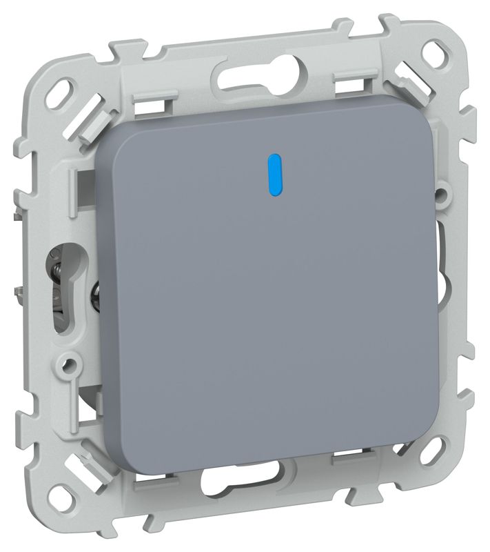 Выключатель 1-кл. СП FLITE ВС11-1-1-ФлМ 10А с индикацией механизм маренго IEK FI-V10-1-10-1-K35