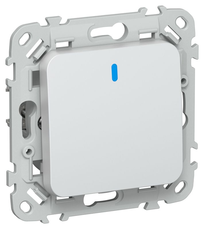 Выключатель 1-кл. СП FLITE ВС11-1-1-ФлЖ 10А с индикацией механизм жемчуж. IEK FI-V10-1-10-1-K36