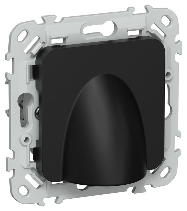 Вывод кабеля СП FLITE КВ-ФлЧ механизм черн. IEK FI-VK10-0-K02