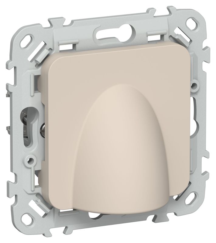 Вывод кабеля СП FLITE КВ-ФлЛ механизм льняной IEK FI-VK10-0-K88