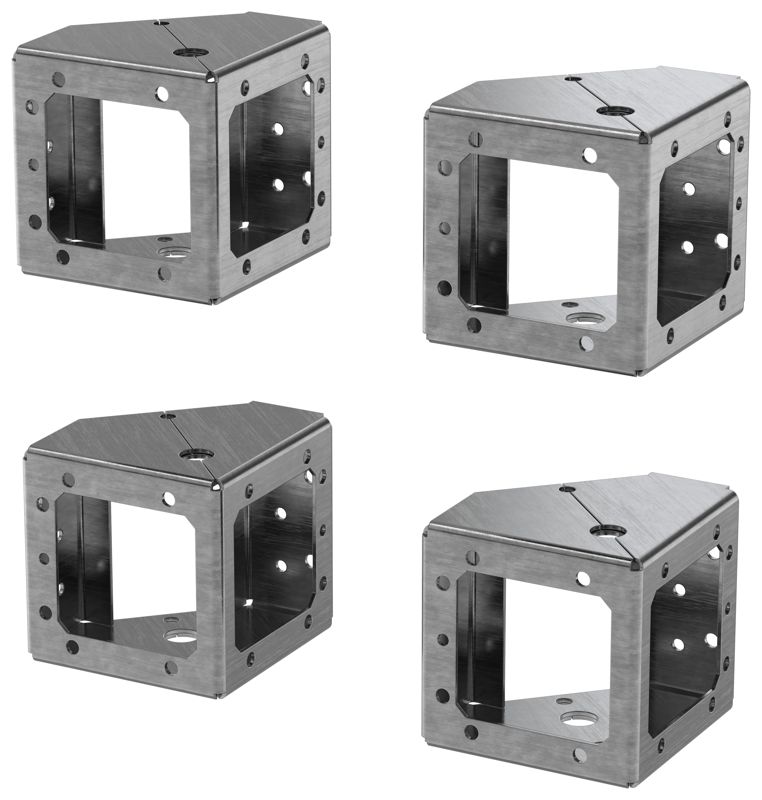 Угол цоколя 100 FORMAT (уп.4шт) IEK FO-00D-KC-010-7035