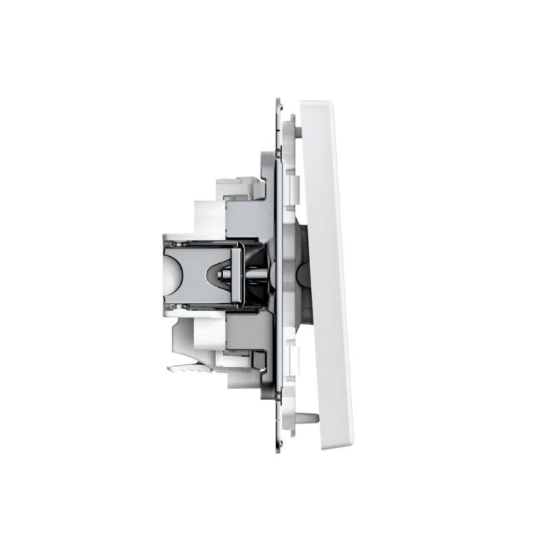 Выключатель 1-кл. ArtGallery 10AX быстрозажим. клем. механизм бел. SE GAL000111S