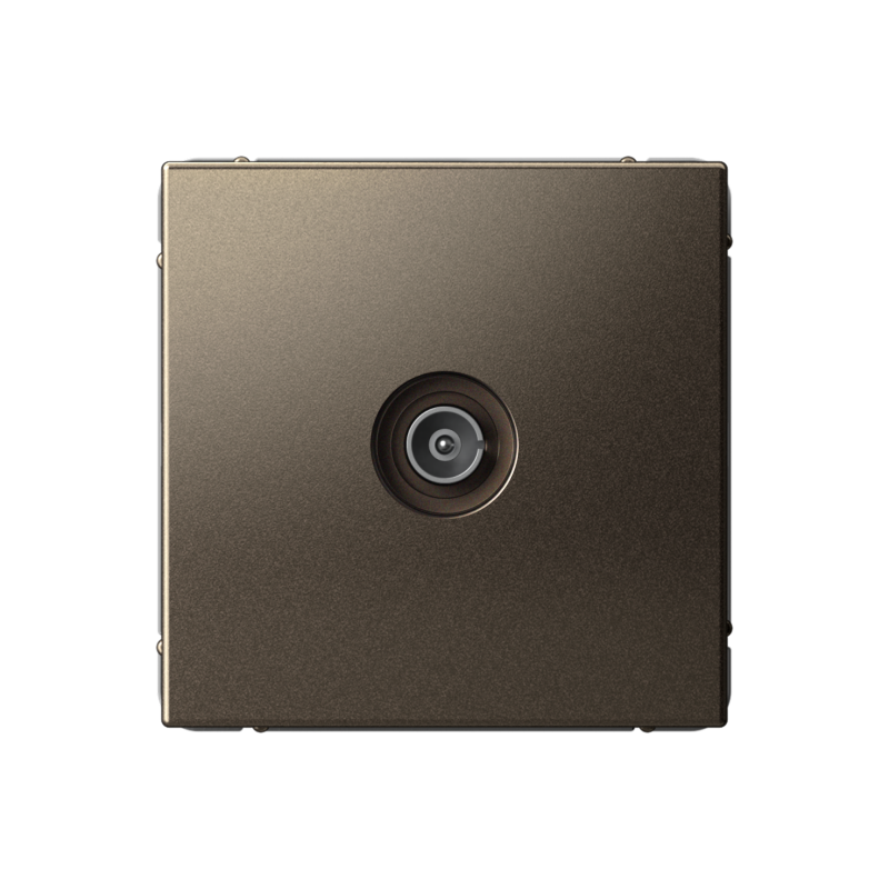 Розетка телевизионная проходная TV ArtGallery 4дБ механизм мокко SE GAL000692