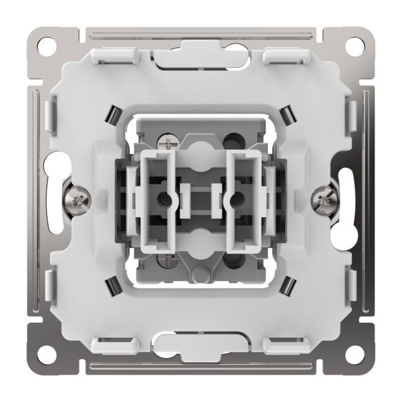 Выключатель кнопочный 2-кл. ArtGallery (сх. 2) 10А механизм песочн. SE GAL001217