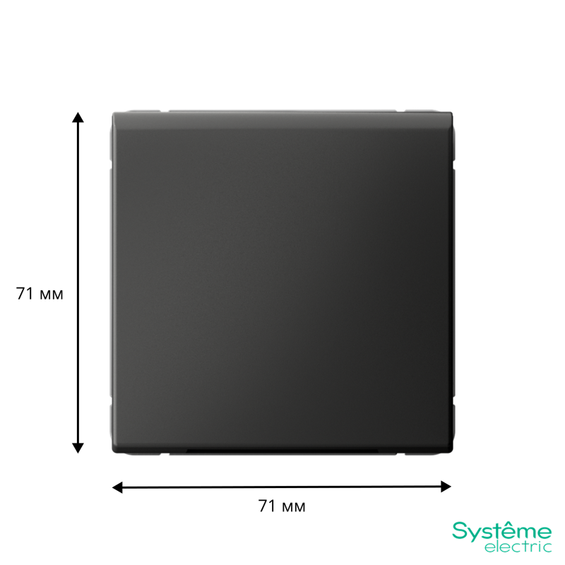 Вывод кабеля ArtGallery механизм базальт SE GAL001499