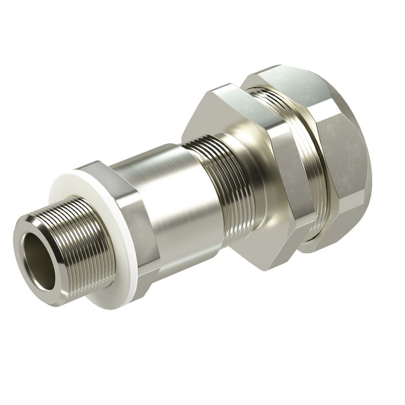 Ввод кабельный универс. серии КАЕРМ для бронир. и небронир. кабеля М50х1.5 d30.8-38мм Dn40 никелированная латунь IP66/IP68 DKC KAEPM6MHK-40